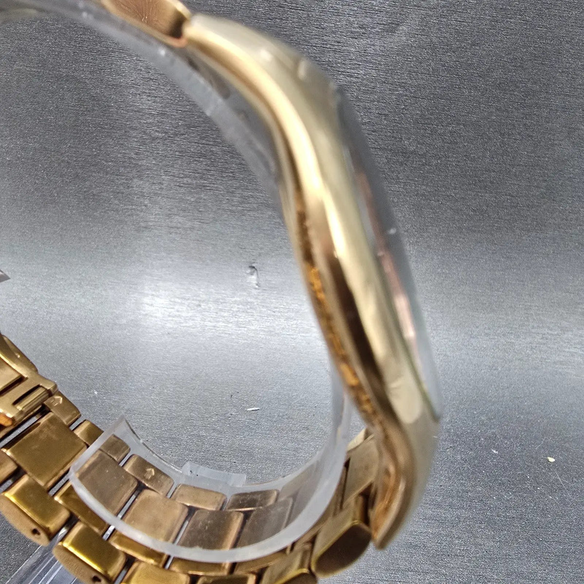Emporio Armani Valente Watch Men 42mm Brown Dial Rose Gold Small Seconds Newbat4