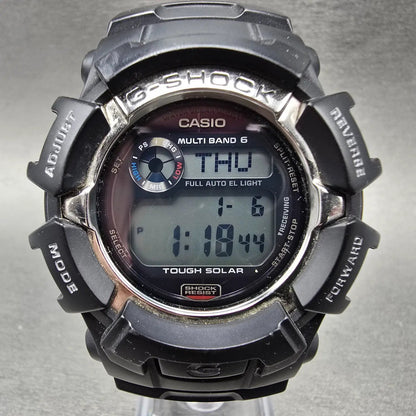 Casio G-Shock GW-2310 Watch Men 47mm Digital Black Silver Alarm Chrono Solar0