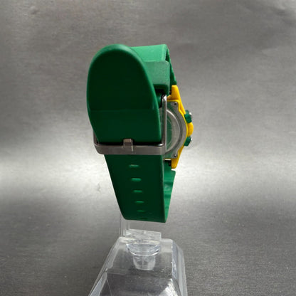 Timex Atlantis 100 Forest Service Watch Men 40mm Digital Green Yellow New Batt7