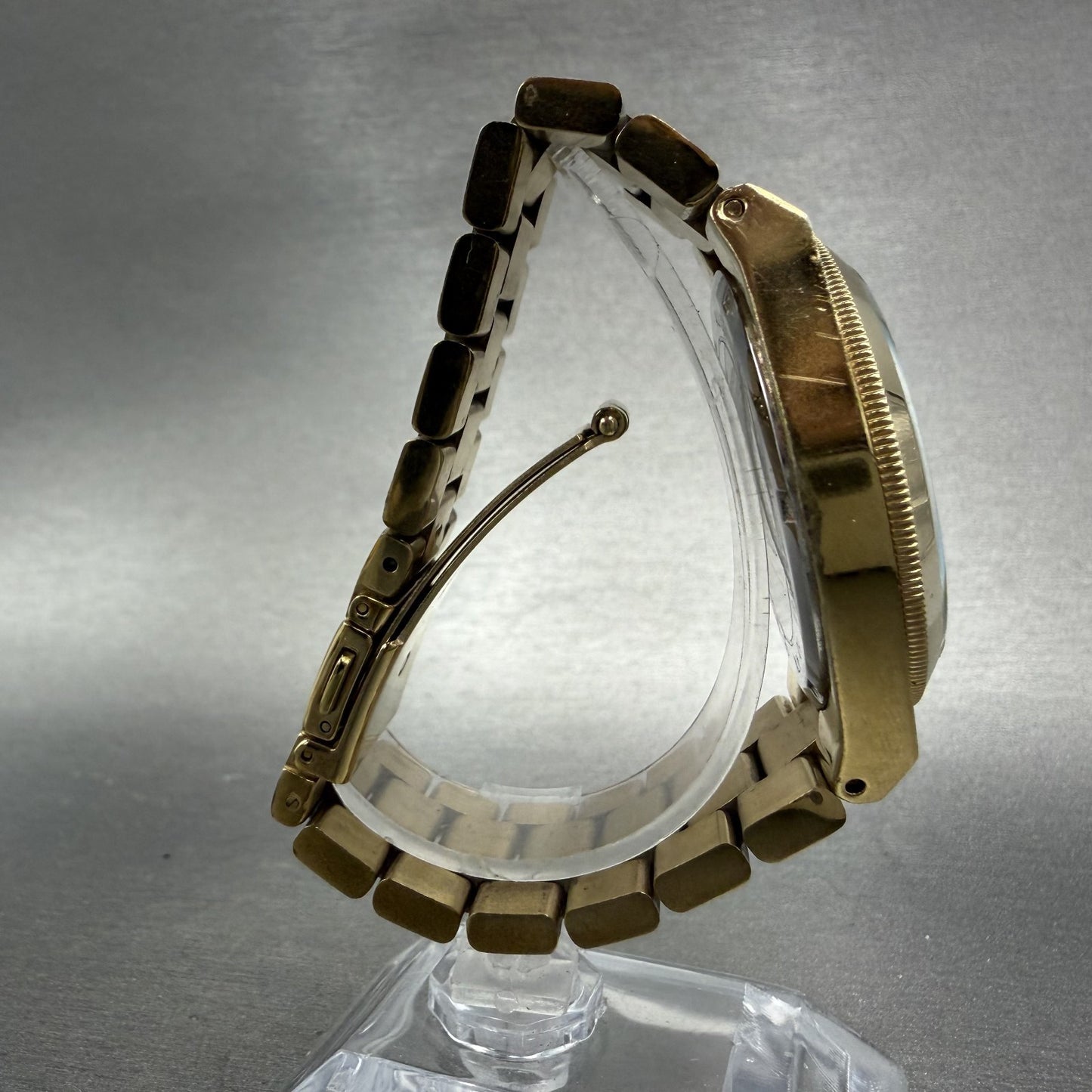 Michael Kors Channing Watch Women 38mm Turquoise Dial Gold Tone MK5894 New Batt8