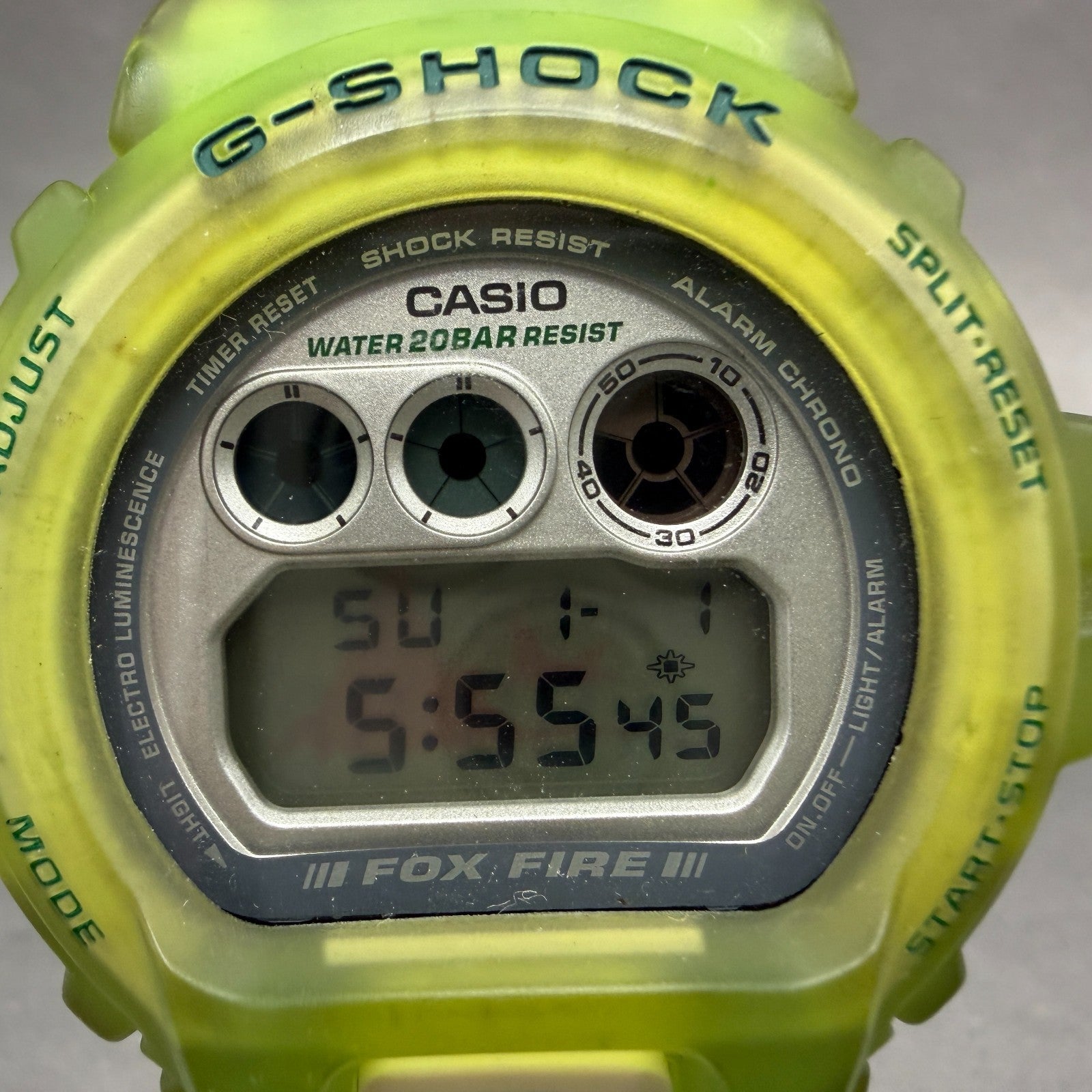 Casio G-Shock DW-6900 Watch Men 51mm Digital Green Alarm Chrono NewBatt W.C.C.S.1