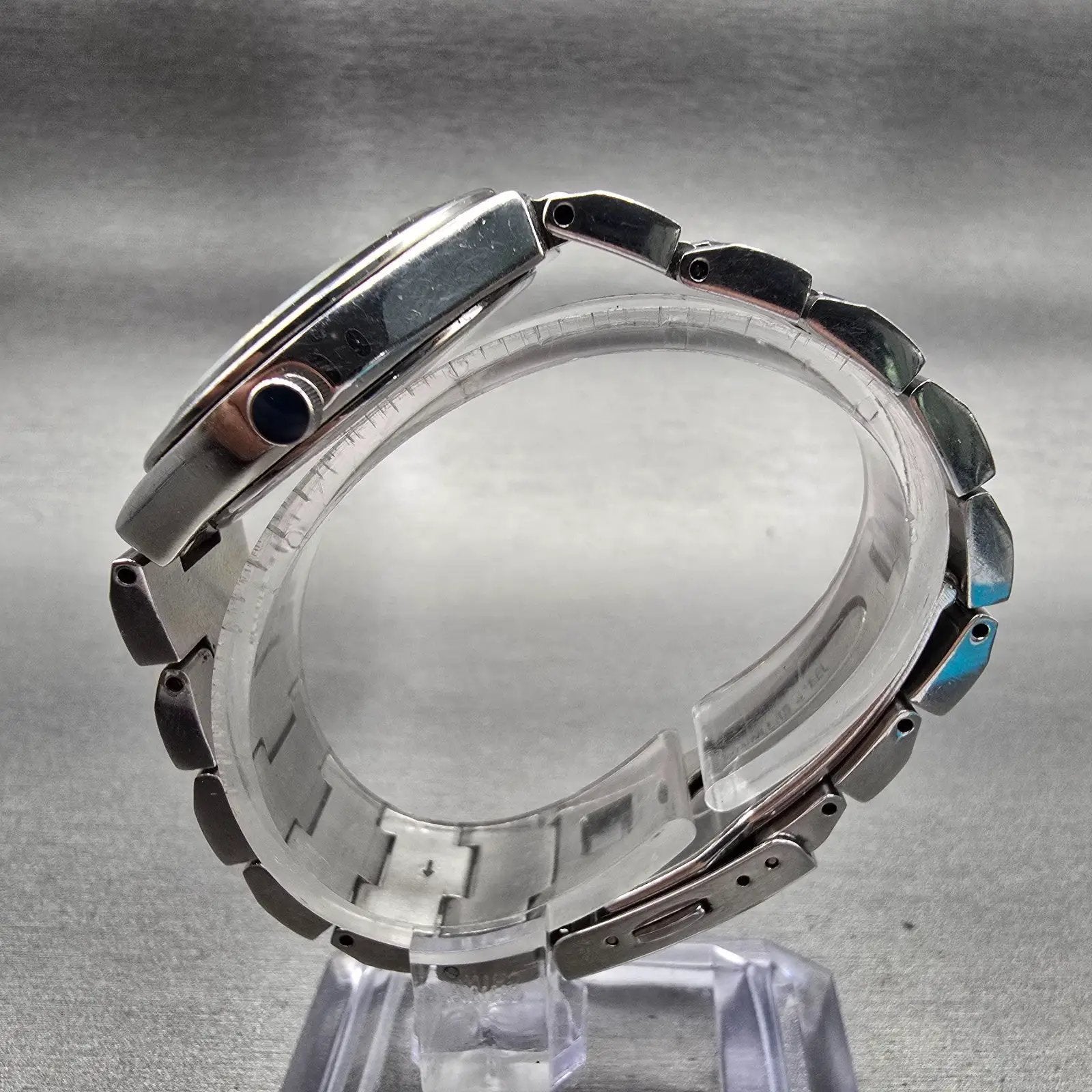 Citizen Wicca Watch Women 29mm Blue Dial Silver Tone Daydate 6329-L19494 New Bat6