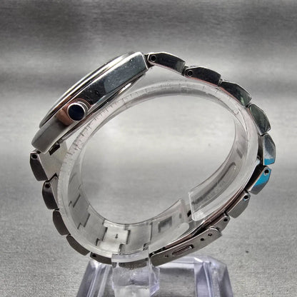 Citizen Wicca Watch Women 29mm Blue Dial Silver Tone Daydate 6329-L19494 New Bat6