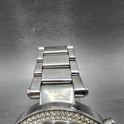 Michael Kors Parker Watch Women 39mm Silver Dial Silver Tone MK-5353 New Battery4