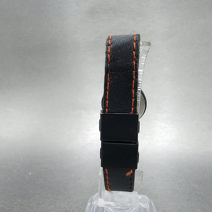 Seiko SQ Watch Women 24mm White Dial Black Tone Daydate Round 3E230A50 New Batt8