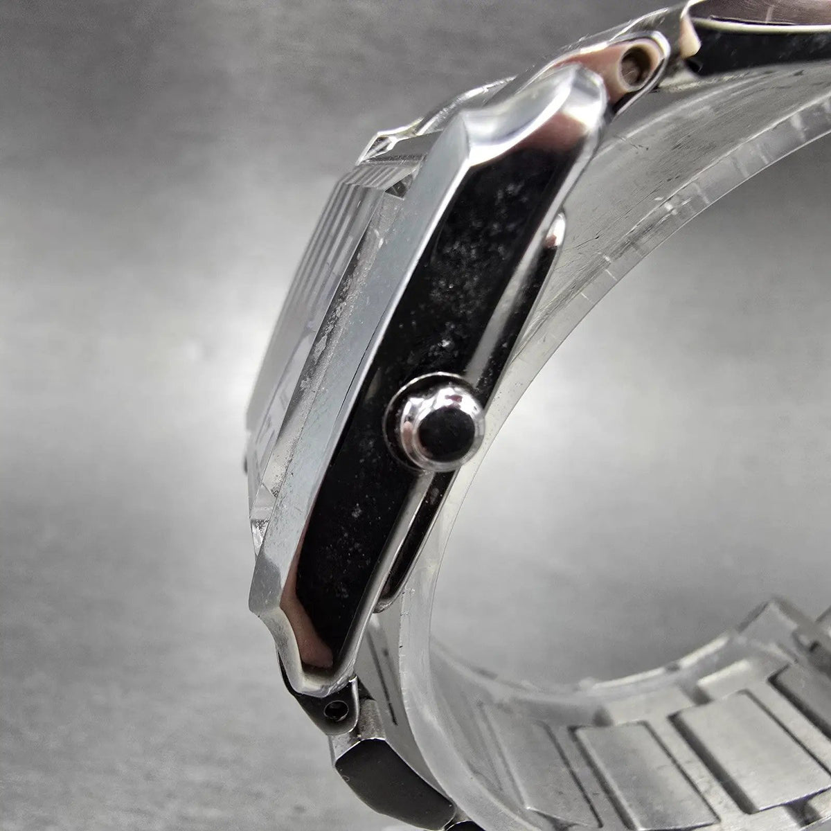 Citizen Bianca Eco-Drive Tank Watch Women 22mm MOP Dial Steel Rectangle Runs2