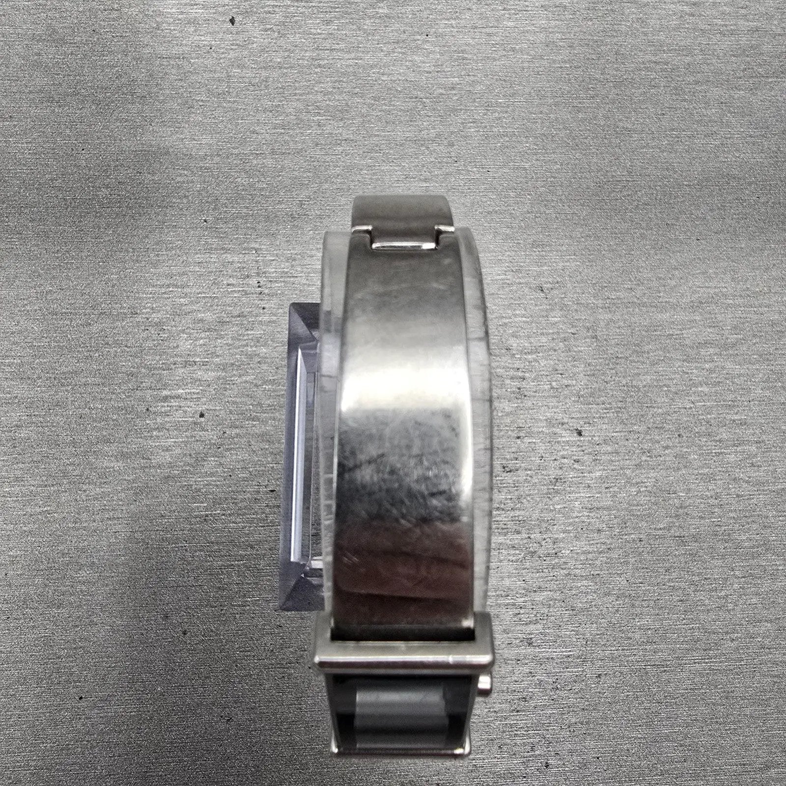 Citizen Eco-Drive Tank Watch Women 14mm Black Dial Silver G620-S033730 Works D4