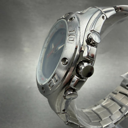 Timex Expedition Watch Men 42mm Steel Ana Digi Alarm Chrono Round T56371 NewBatt2