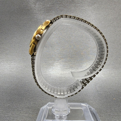 Seiko Alba Watch Women 23mm White Dial Gold Tone Round V8020020 New Battery7