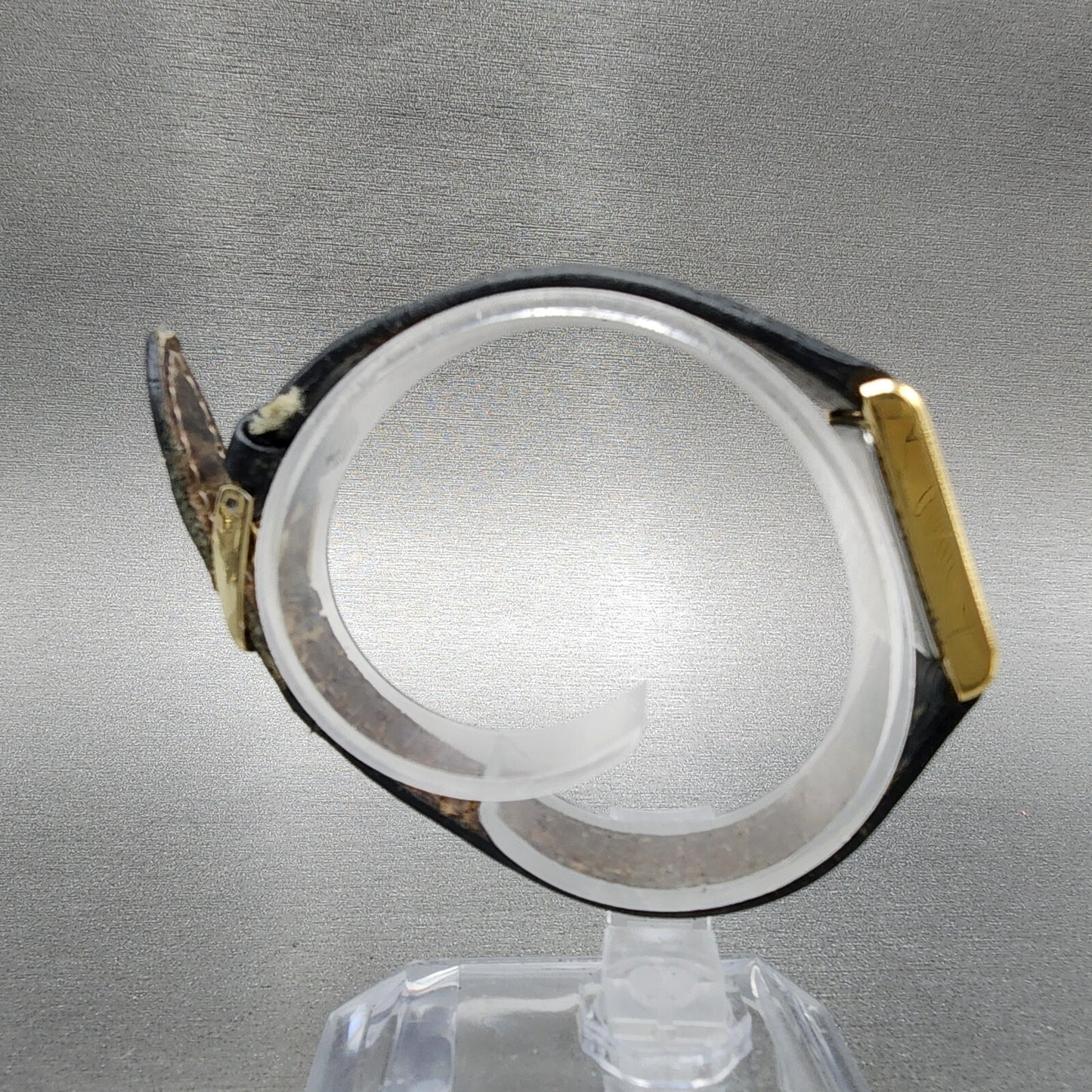 Seiko Tank Watch Women 18mm White Dial Gold Tone Rectangle 1N015G40 New Battery8