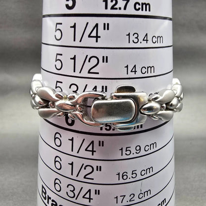 Seiko Exceline Watch Women 20mm MOP Dial Silver Tone Round 4N20-1060 New Battery9