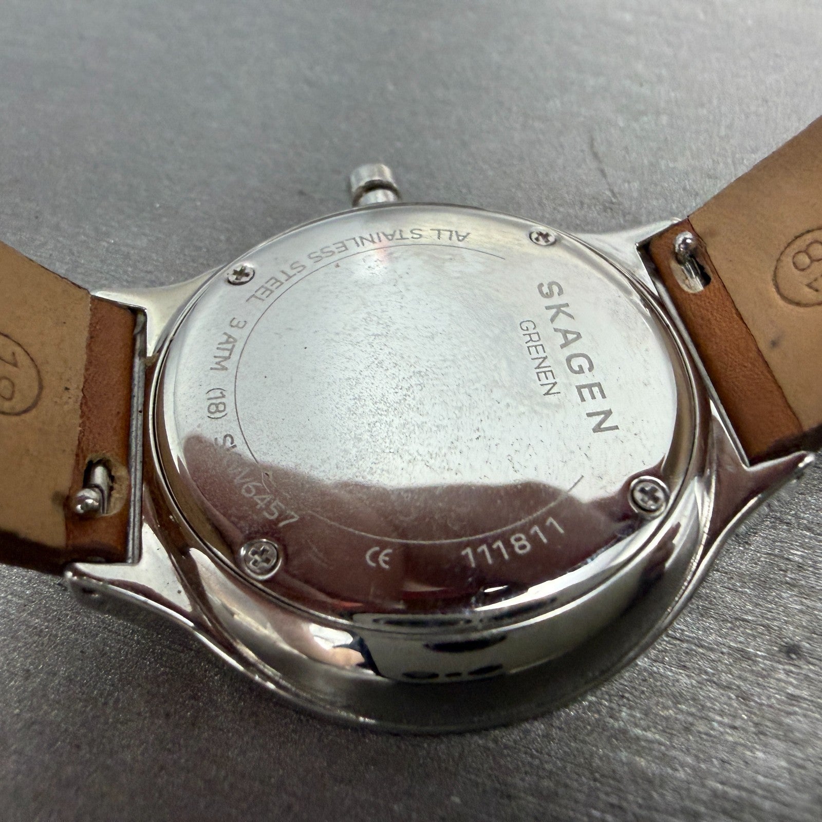 Skagen Grenen Watch Men 38mm Blue Dial Silver Tone Round SKW6457 New battery9
