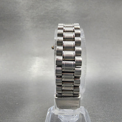 Tiffany Portfolio Watch Women 24mm White Dial Stainless Steel Round New Battery7