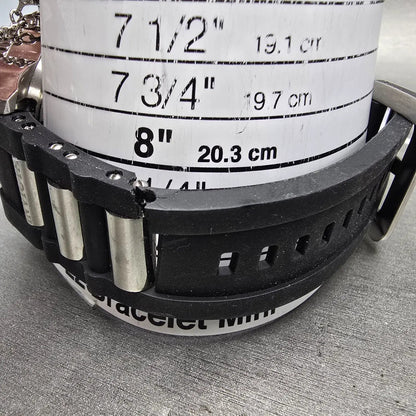 Invicta I-Force Dive Watch Men 51mm Black Dial Silver Date 12963 READ!! New Batt10