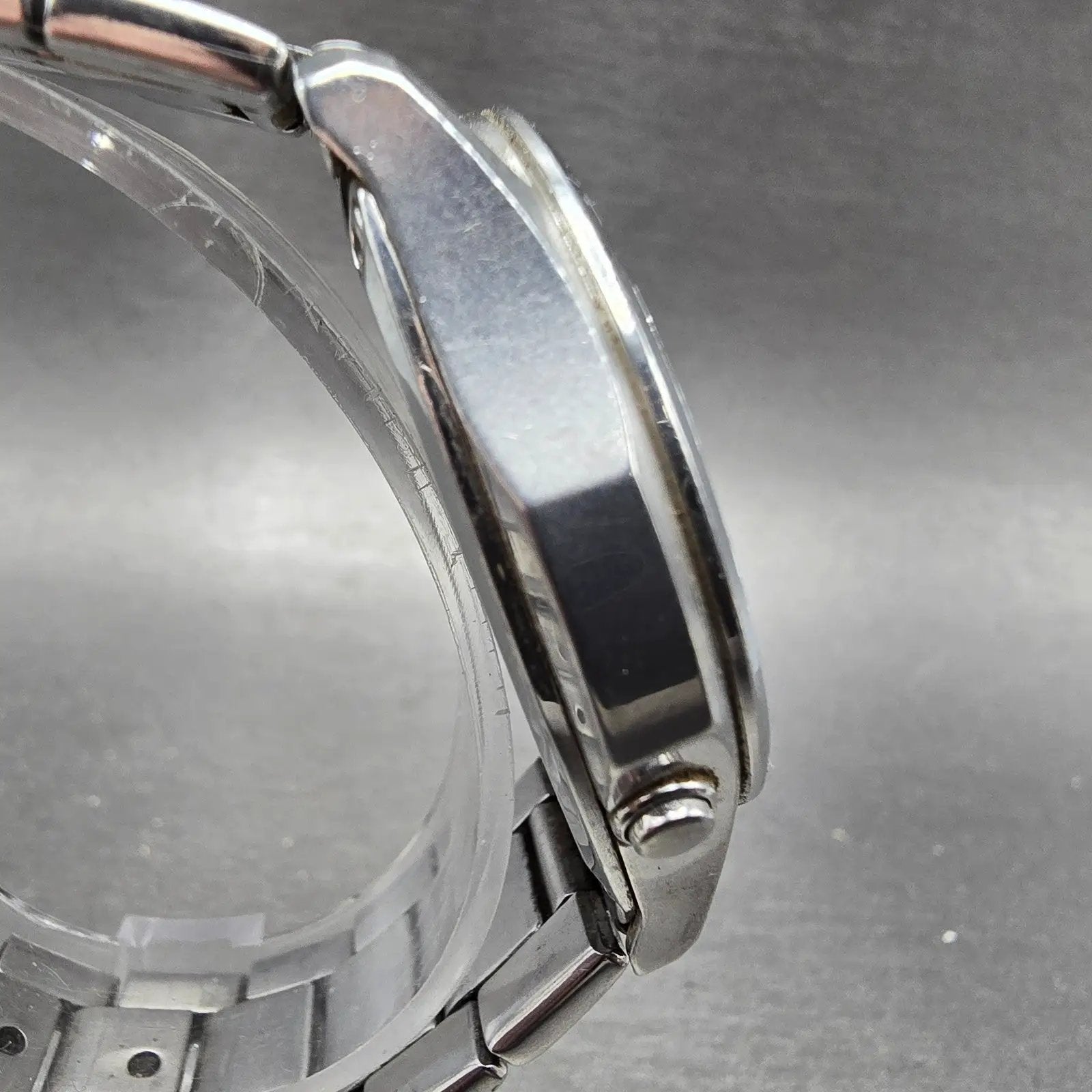 Casio Lineage Watch Men 40mm White Dial Steel Analog Digital Solar LCW-M100 Runs3