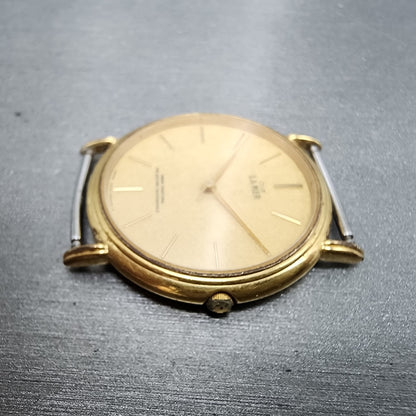 Citizen Club La Mer Watch Men 30mm Champagne Dial Gold Tone 2820269630 New Batt5