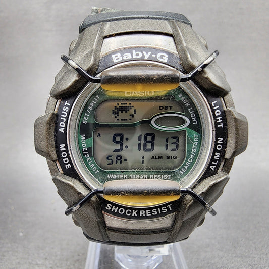 Casio BabyG Watch Women 43mm Digital Brown Alarm Chrono BGT1000 New Battery0