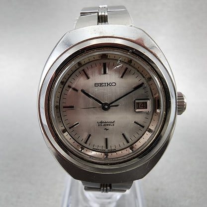 Seiko Special Watch Women 27mm Silver Dial Silver Tone Automatic 2202-0080 Run