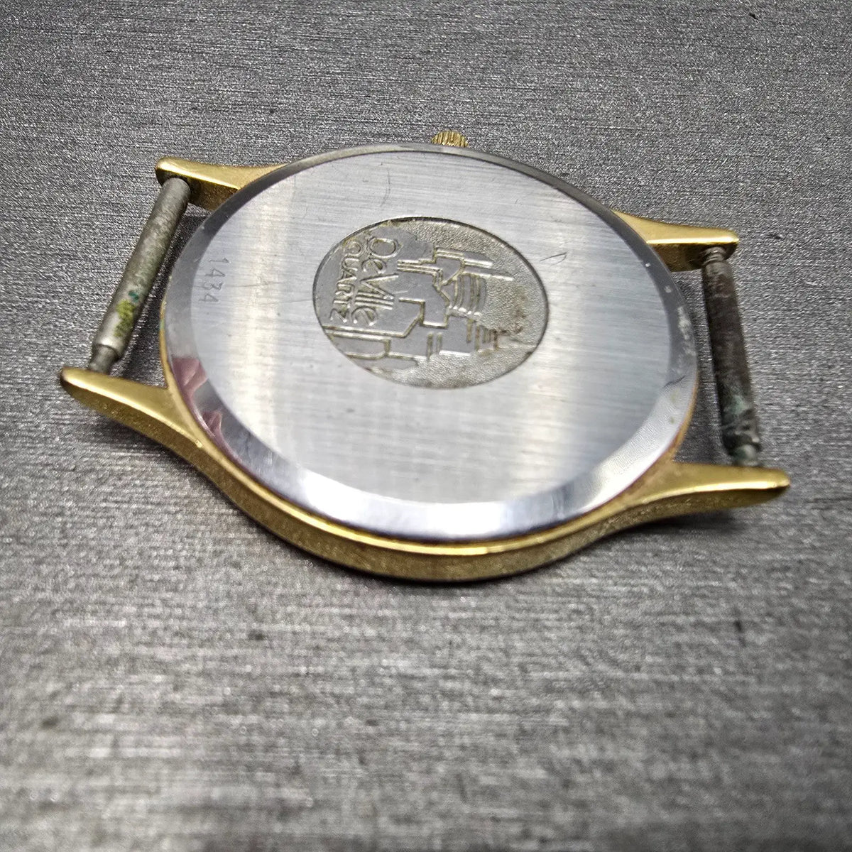 Omega De Ville Watch Men 32mm Gold Dial Gold Tone 195.0039 PARTS  Vintage11