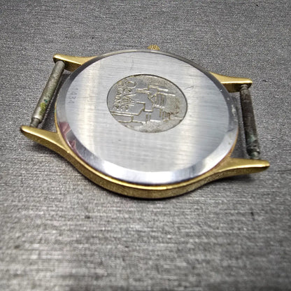 Omega De Ville Watch Men 32mm Gold Dial Gold Tone 195.0039 PARTS  Vintage11