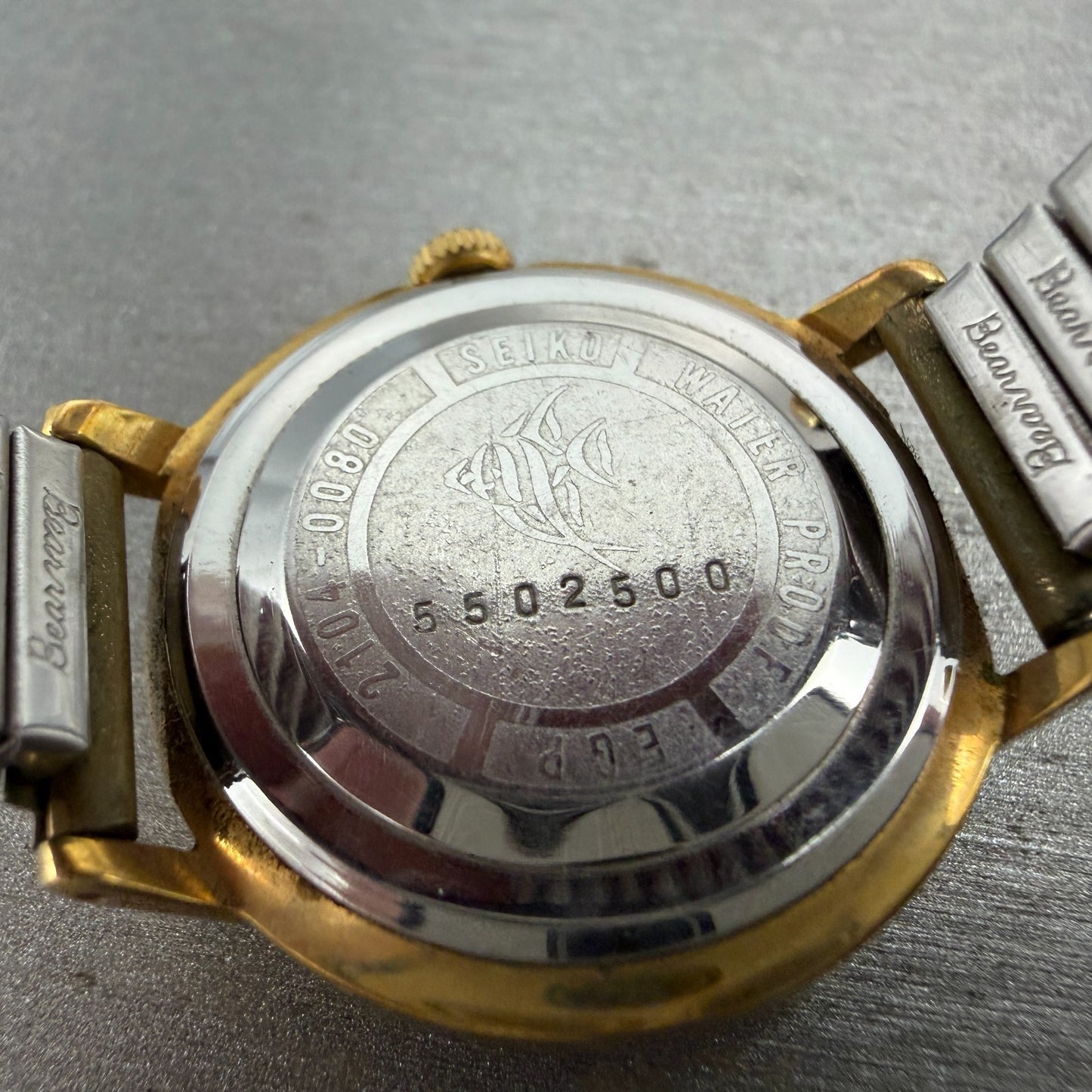 Seiko Chorus Watch Women 29mm Silver Dial Gold Tone Manual 2104-0080 Runs VTG9