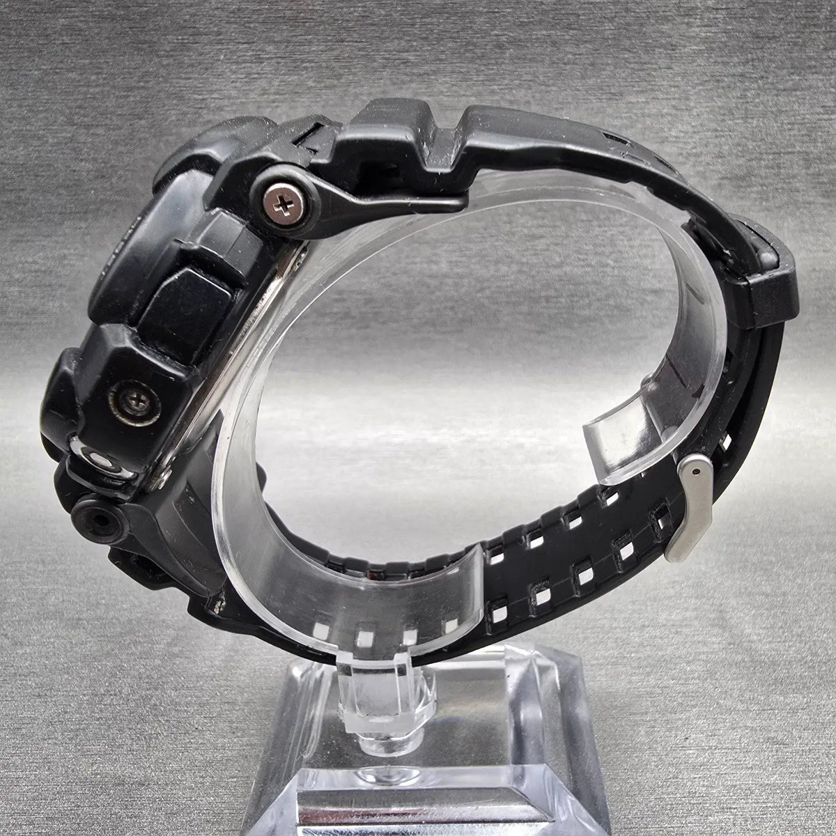 Casio G-Shock GD-350 Watch Men 51mm Black Red Chronograph Alarm New Battery6