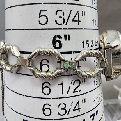 Orient Chamade Watch Women 23mm Silver Dial Silver Tone Manual E12130900 Runs10