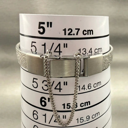 Seiko Watch Women 17mm Silver Dial Silver Tone Oval 4N01-5029 New Battery VTG9