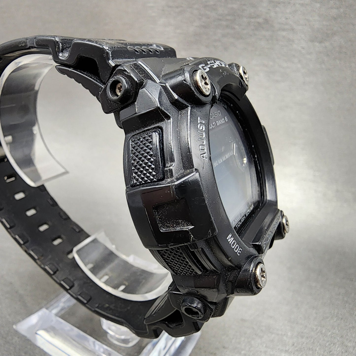 Casio GShock GW7900B Watch Men 48mm Black Tone Alarm Chrono Solar Tide3