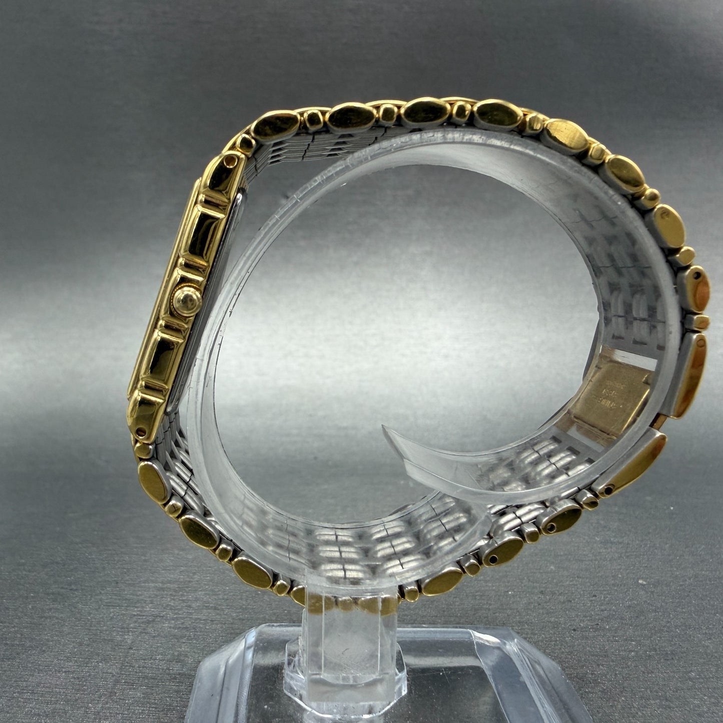 Wittnauer QWR Tank Watch Men 23mm Gold Dial  Gold Tone RL2473 5100 PARTS8