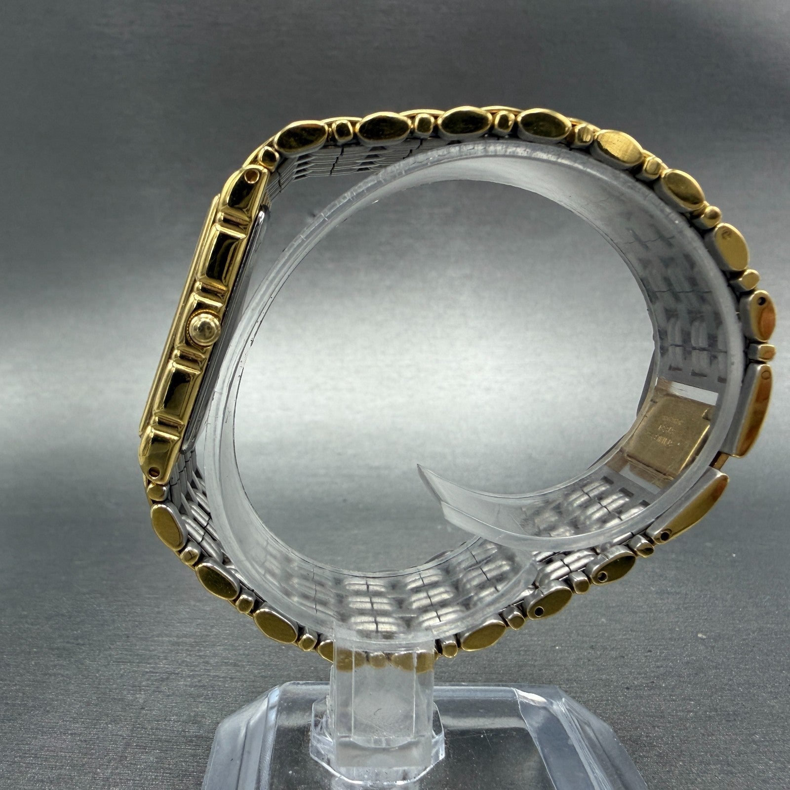 Wittnauer QWR Tank Watch Men 23mm Gold Dial  Gold Tone RL2473 5100 PARTS8