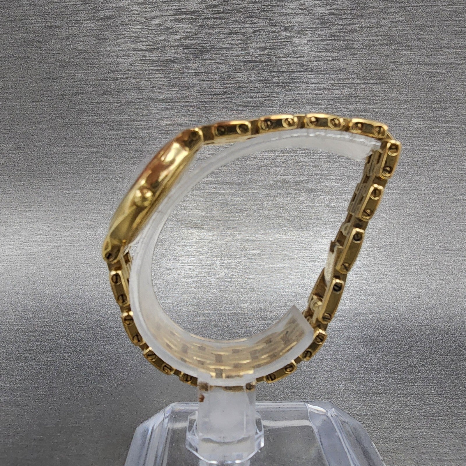 Raymond Weil Watch Women 24mm White Dial Gold Plated Date 9946 PARTS7