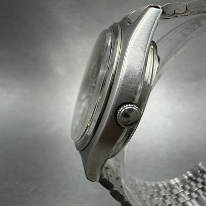 Seiko SQ Watch Men 36mm Brown Dial Silver Tone Daydate READ!! 0903-7039 New Batt2