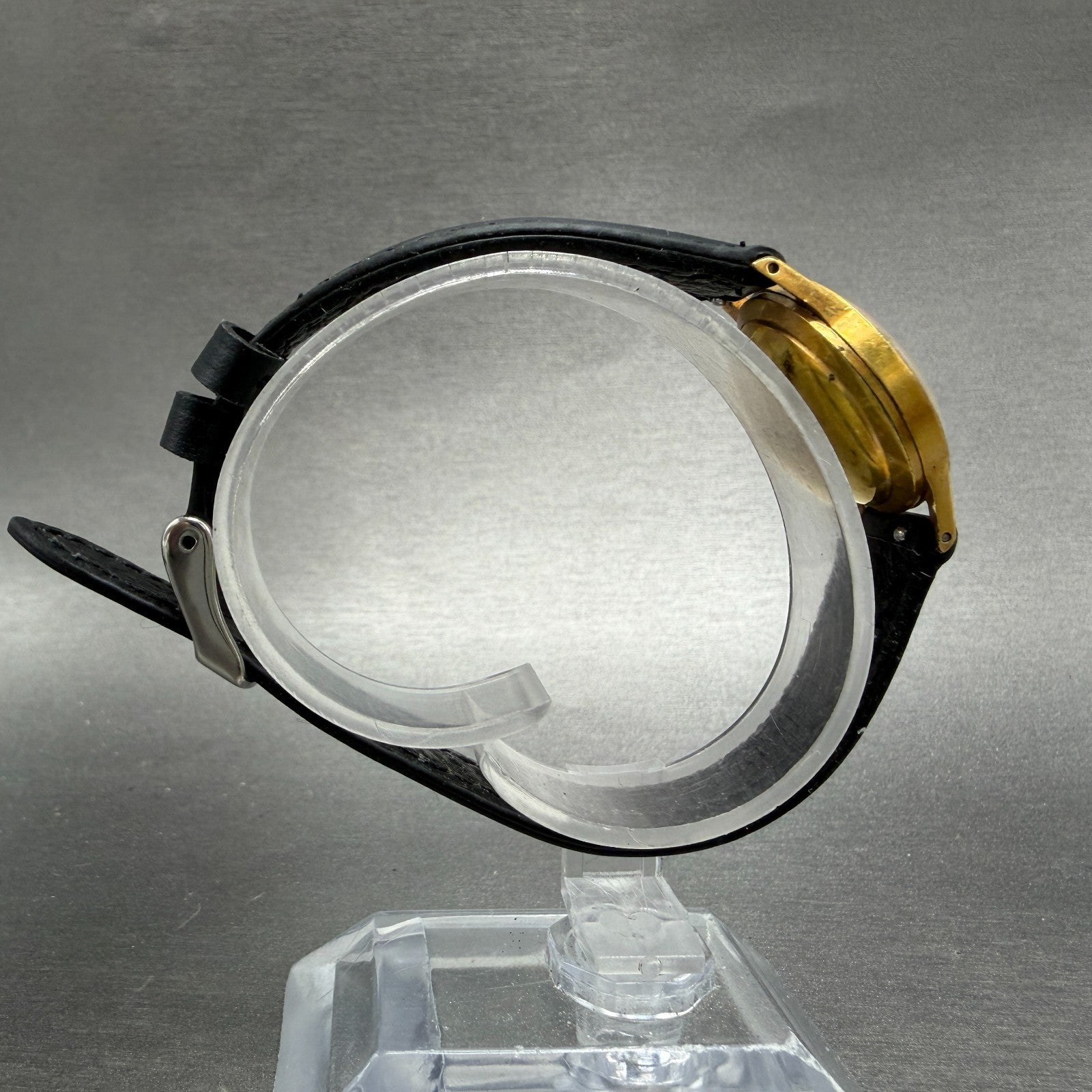 Seiko Fashion Watch Women 24mm Silver Dial Gold Tone Manual Round 5315 Runs VTG8