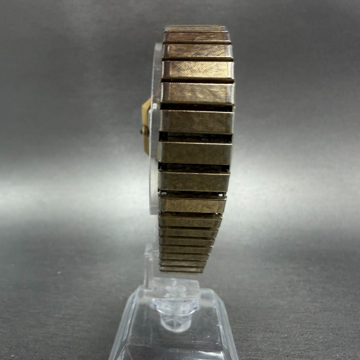Bulova Accutron Watch Women 27mm White Dial Gol Tone Octagon 6927 VTG PARTS8