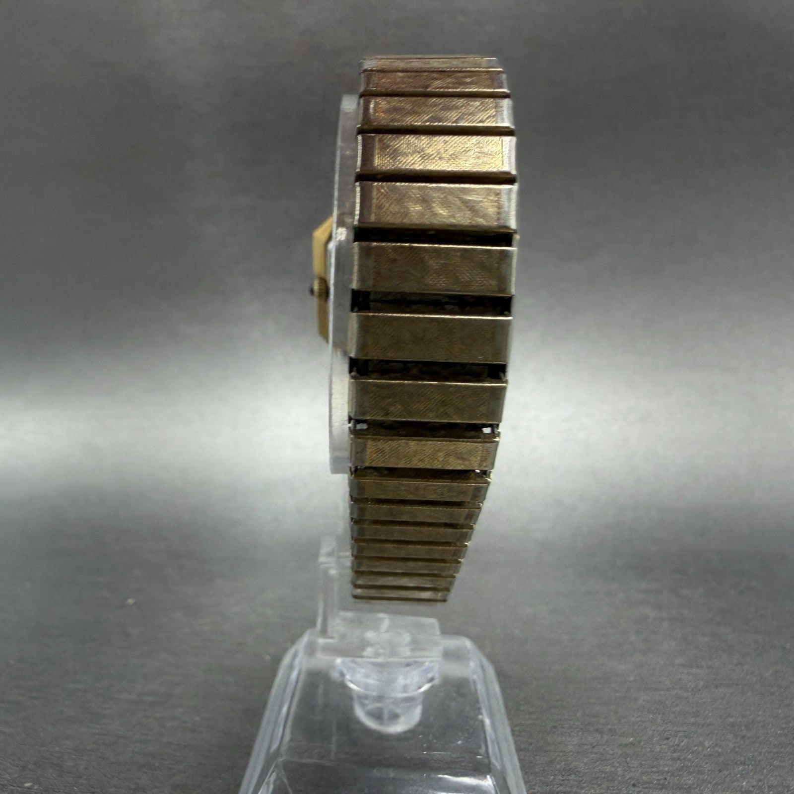 Bulova Accutron Watch Women 27mm White Dial Gol Tone Octagon 6927 VTG PARTS8