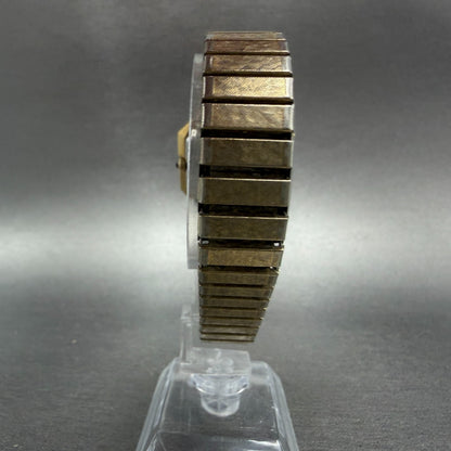 Bulova Accutron Watch Women 27mm White Dial Gol Tone Octagon 6927 VTG PARTS8