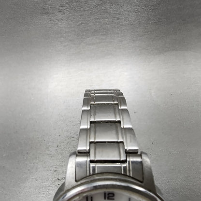 Citizen Reguno Atomic Watch Men 36mm White Dial Steel Date Solar Round Runs5