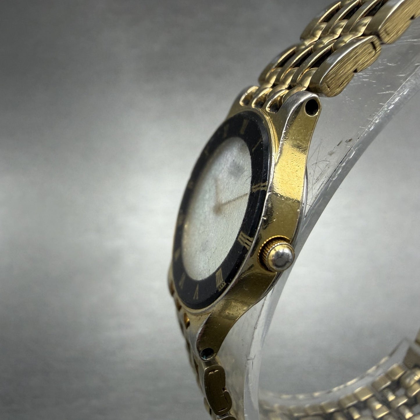 Citizen CQ Watch Women 21mm Mop Dial Gold Tone Round 5420-F41884 New Battery2