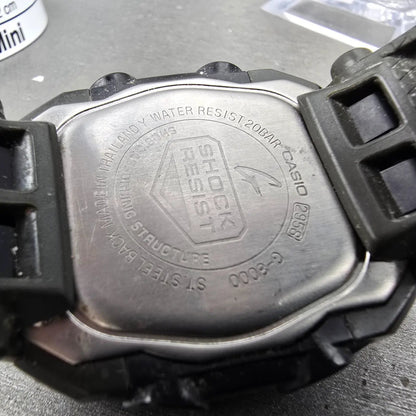 Casio G-Shock G-8000 Watch Men 40mm Green Alarm Chronograph New Battery9