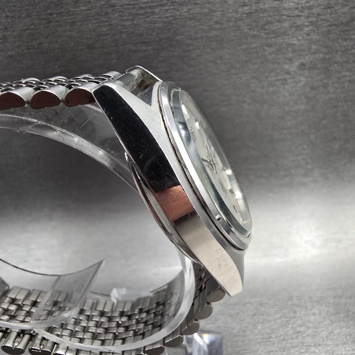 Seiko Type II Watch Men 35mm Silver Dial Silver Daydate 7546-710E New Battery3