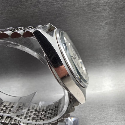 Seiko Type II Watch Men 35mm Silver Dial Silver Daydate 7546-710E New Battery3