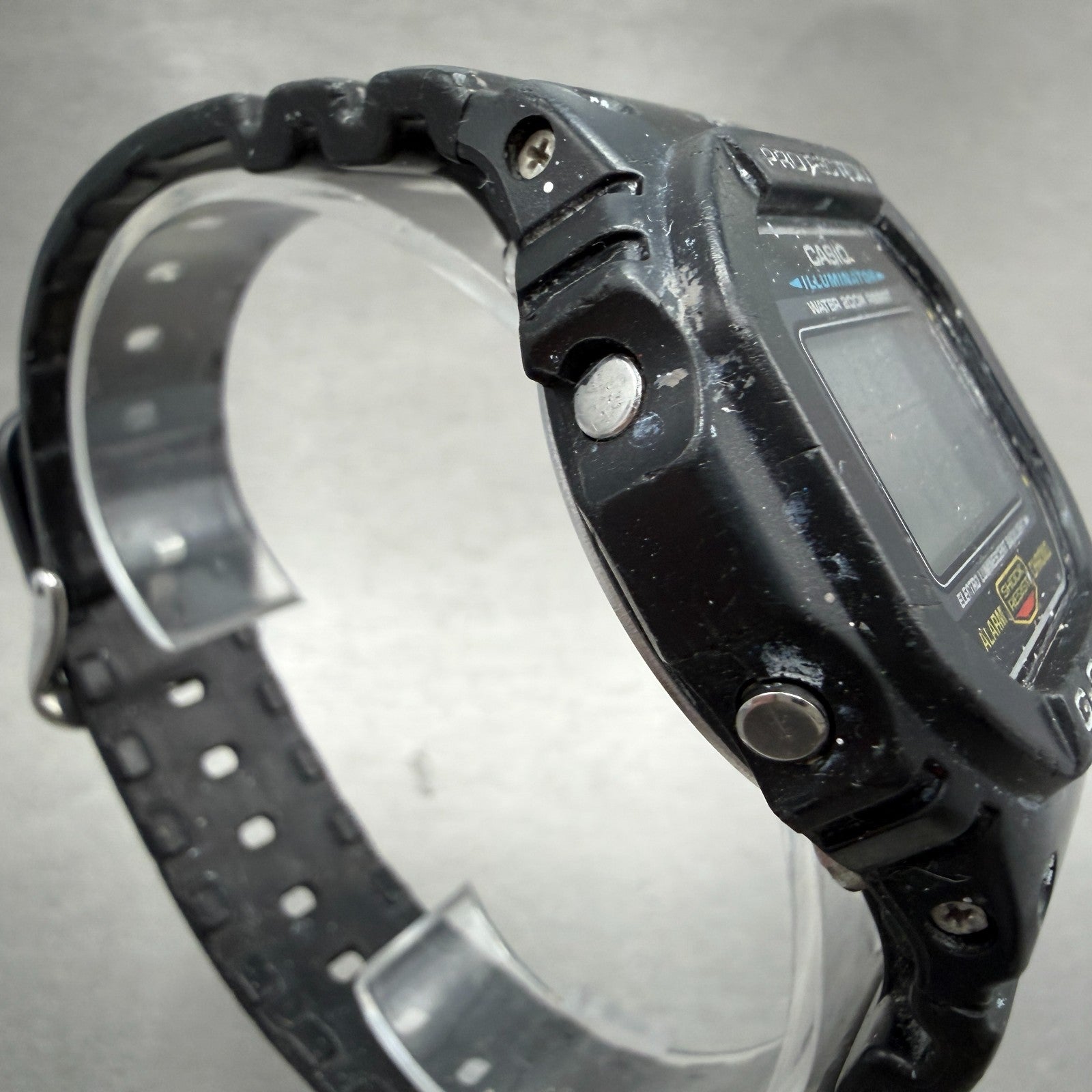 Casio DW-5600E Watch Men 44mm Digital Black Alarm Chrono 3229 Octagon New Batt3