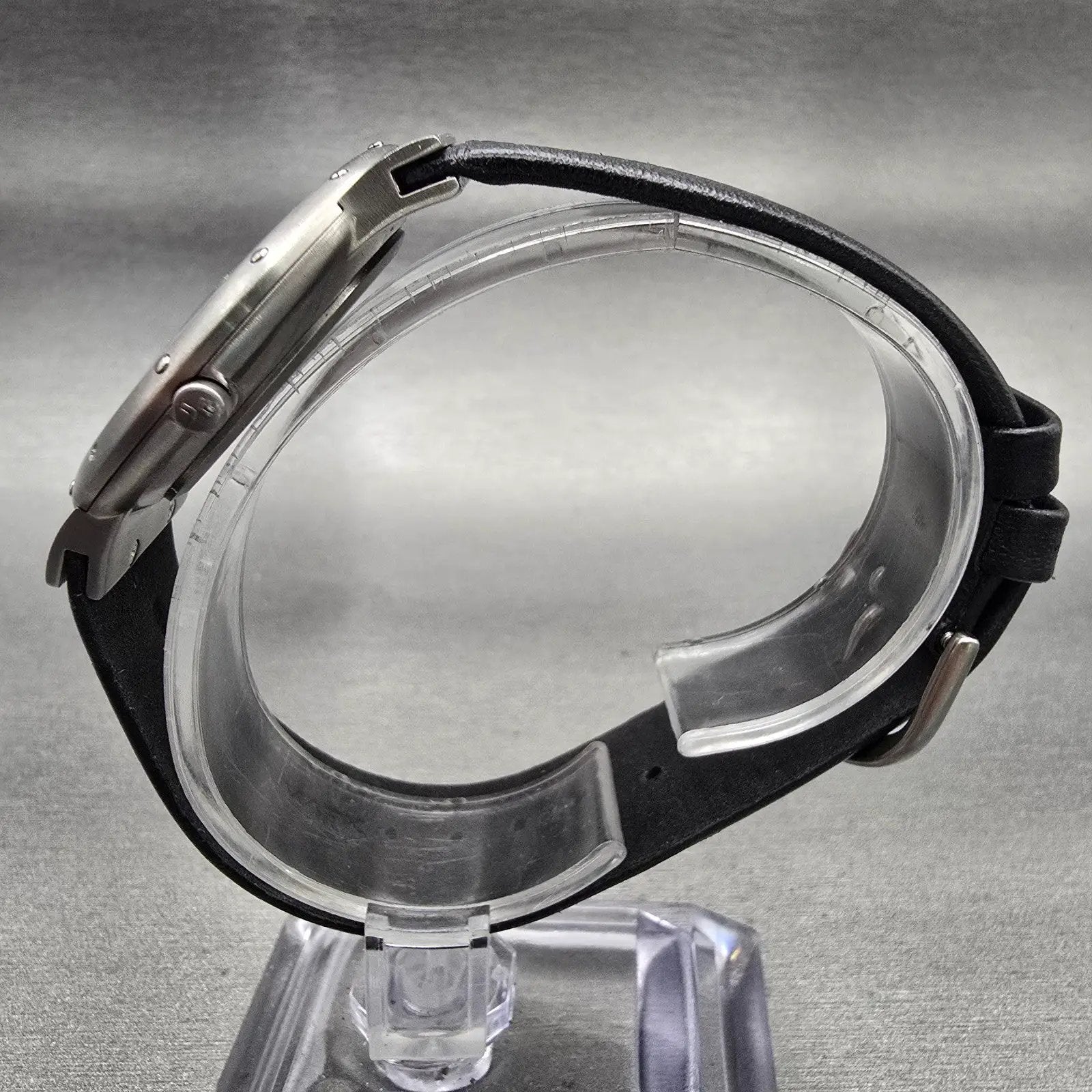 Skagen Slimline Watch Men 35mm Black Dial Titanium 530LTLB New Battery6