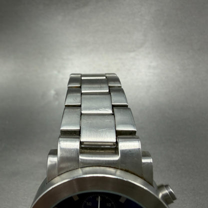 Citizen Chronograph Watch Men 37mm Blue Dial Silver Tone Round 0510-F75438 PARTS5