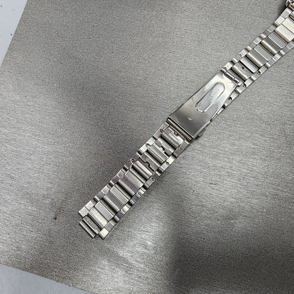 Seiko ALBA Solar Watch Men 36mm White Dial Silver Tone Daydate V158A PARTS12