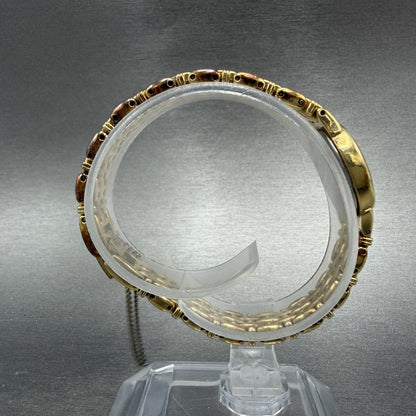 Seiko Watch Women 17mm Champagne Dial Gold Tone Oval 2P20-5B09 New Battery8