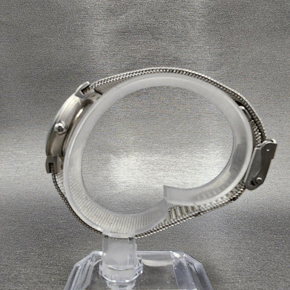 Skagen Watch Women 26mm Silver Dial Stainless Steel Round 358SSSD New Battery6