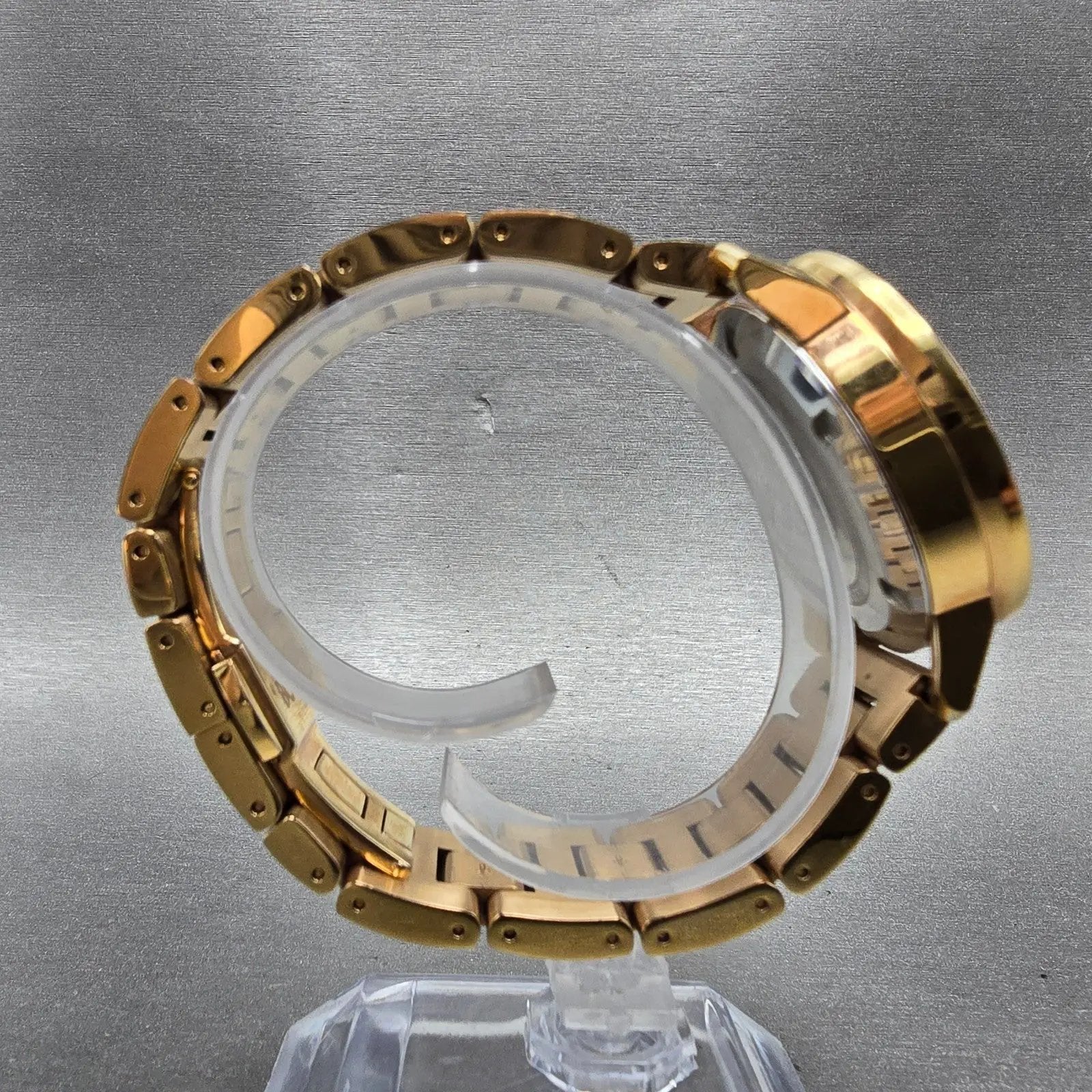 Movado Bold Watch Women 36mm Pink Dial Rose Gold Tone Round 3600151 New Battery7