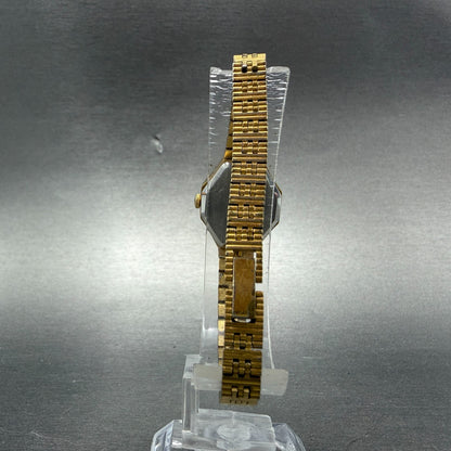 Citizen CQ Watch Women 19mm Champagne Dial Gold Tone 4031-892721 New Battery7